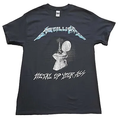 Buy Metallica: ‘Metal Up Your Ass!’ Vintage Style T-shirt *Official Merch* • 18.99£