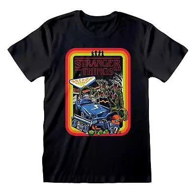Buy Stranger Things Retro Border T-Shirt • 25.78£
