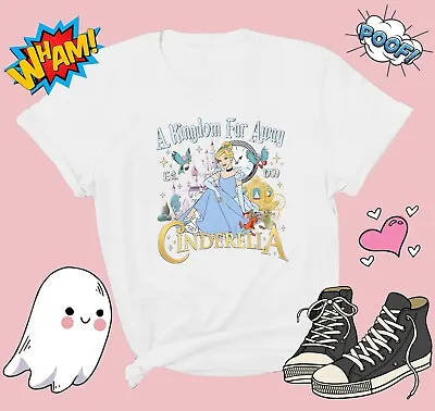 Buy Retro Cinderella Est T-shirt T Shirt Men Women Unisex Tshirt G655 • 11.95£
