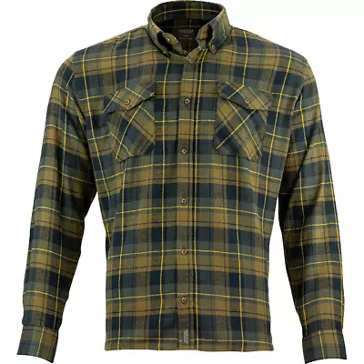 Buy Jack Pyke Mens Flannel Shirt Check Brown Countrywear Hunting Fishing • 21.05£