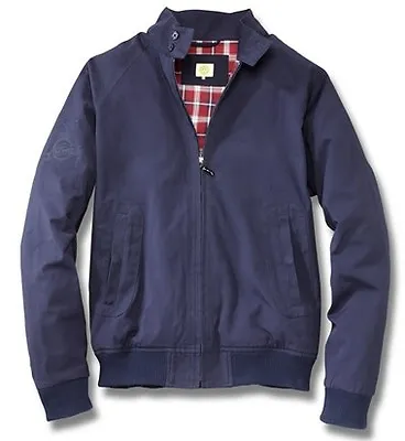 Buy Men’s VW Blue Harrington Style Coat Jacket GENUINE BEETLE COLLECTION MERCHANDISE • 14.99£