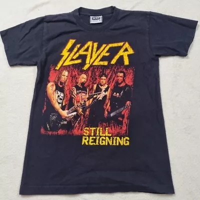 Buy Slayer T-shirt Still Reigning Black Top Size Medium • 19.95£