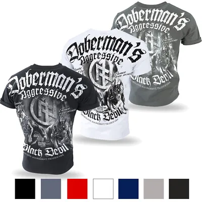 Buy T-Shirt DOBERMANS AGGRESSIVE Mens Valhalla Viking Black Devil Thor Wiking TS198 • 19.50£