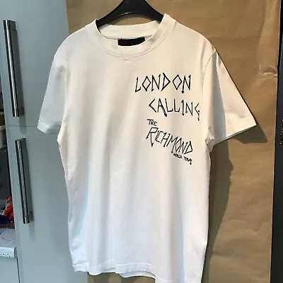 Buy London Calling The Richmond World Tour ( Punk Related ) T Shirt - White - Large • 14.99£