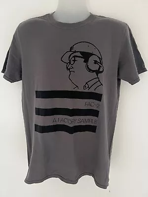 Buy Official Factory Records Grey T-Shirt - FAC2 A Factory Sample Tee - Size Large • 20£
