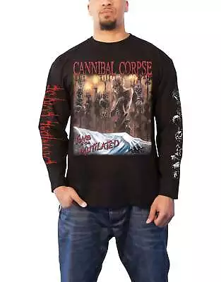 Buy Cannibal Corpse T Shirt Tomb Of The Mutilated Official Mens Black Long Sleeve • 22.95£