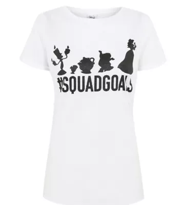 Buy Beauty And The Beast Squad Goals - Glitter Silhouette - Ladies T Shirts • 10.99£