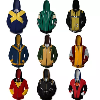 Buy Cosplay X-Men Wolverine Magneto Mystique 3D Hoodies Superhero Sweatshirt Jackets • 17.40£
