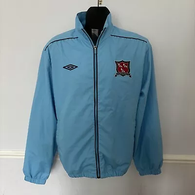 Buy Dundalk Fc Football Windbreaker Blue  Jacket Medium M Umbro • 21£
