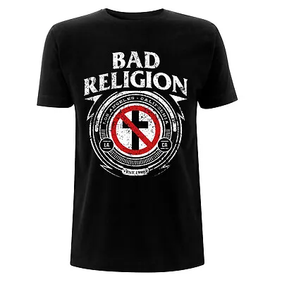 Buy Bad Religion Insignia Punk Rock Licensed Tee T-Shirt Men • 20.56£