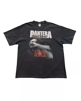 Buy Vintage Pantera Cowboys From Hell Vulgar Display Tshirt - Xl  • 50£