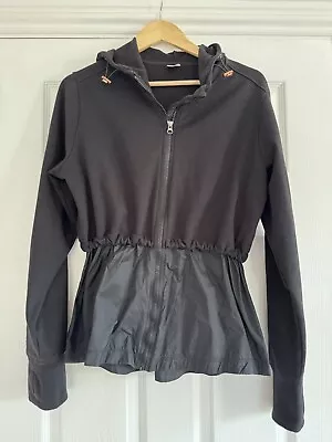 Buy Athletic Works Fleece Jacket Hoodie Black 12-14 Long-sleeved Cost • 4.60£