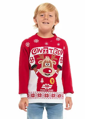 Buy Mens Christmas Xmas Jumper Sweater Novelty Football Jumpers Ugly Pullover Santa • 13.95£
