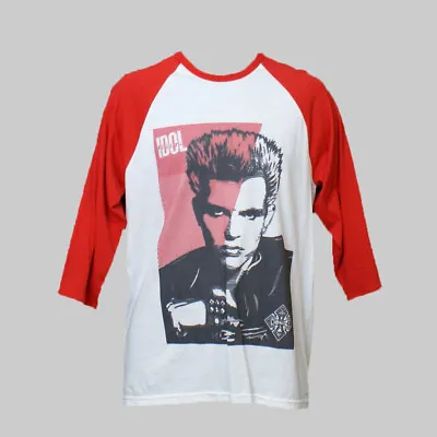 Buy Billy Idol Punk Rock Long Sleeve Baseball T-shirt Unisex S-3XL • 18.99£