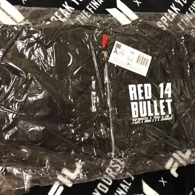 Buy BTS The Red Bullet In Seoul First Concert Zip Up Hoodie Black 2014 New RARE • 277.06£