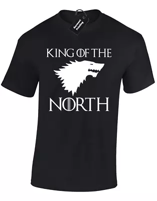 Buy King Of The North Mens T Shirt Game Of Snow Jon Thrones Tyrion Khaleesi S - 5xl • 8.99£