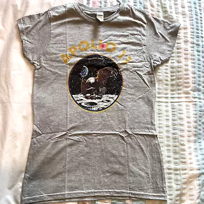 Buy NASA T Shirt Distressed Logo Apollo 11 Space Agency T-Shirt Size Small BNWT • 4.99£