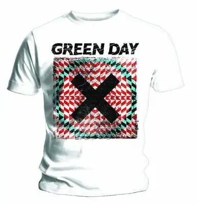 Buy Green Day Mens Xllusion White T Shirt Short Sleeve Official Rock Band XXLarge • 13.49£