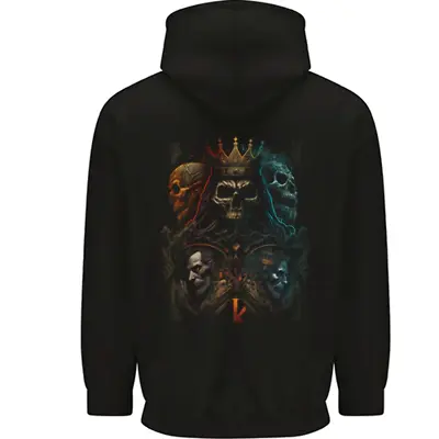 Buy King Of Kings Gothic Skull Heavy Metal Rock Mens Womens Kids Unisex • 30.99£