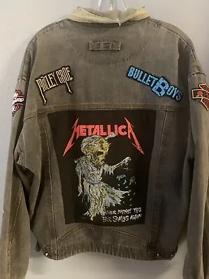 Buy One Of A Kind Vintage Metallica Jean Jacket  • 47.51£