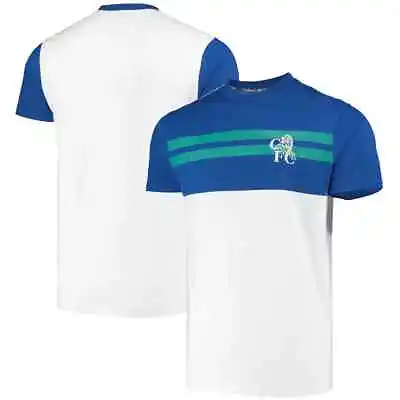 Buy Chelsea FC Retro Football T Shirt Mens Medium Team Crest Top M CHT30 • 19.95£