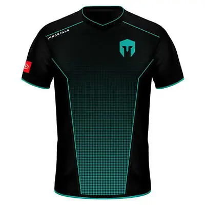 Buy Immortals Gaming ESports Pro Jersey 2020 T-Shirt XL Black By Nations BNWT • 39.99£
