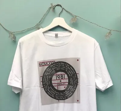 Buy Eco-friendly 100% Organic Cotton 1981 Hits T-Shirt / 43rd Birthday T-shirt • 15£