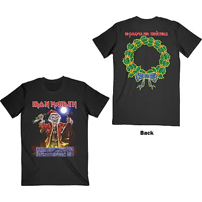 Buy Iron Maiden No Prayer For Christmas Official Tee T-Shirt Mens • 18.27£