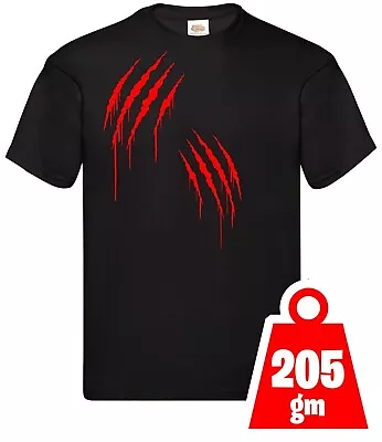 Buy Claw Marks T Shirt Halloween Dripping Blood • 15£