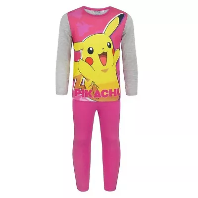 Buy Pokemon Girls Pikachu Pyjama Set NS7774 • 13.85£