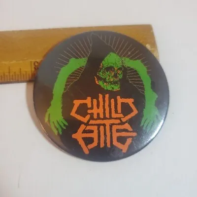 Buy Child Bite Band Merch 3 Inch Button (Punk/Metal) • 11.84£