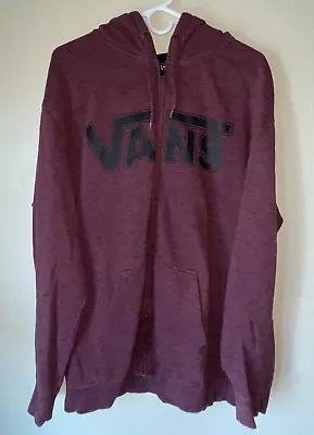 Buy VANS Women's XL Full Zip Hoodie Jacket J-470 • 20.25£