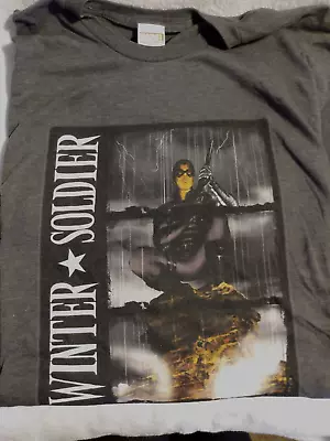 Buy Marvel Winter Soldier T-Shirt Size XL NWOT • 10.39£