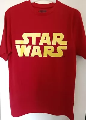 Buy Men’s Red Star Wars T-Shirt Small With Tag • 7.10£