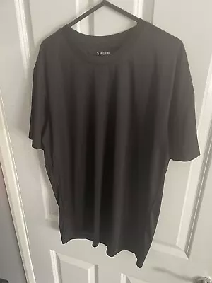 Buy Shein Mens Medium Black T Shirt With Eye Detail On Back • 3£