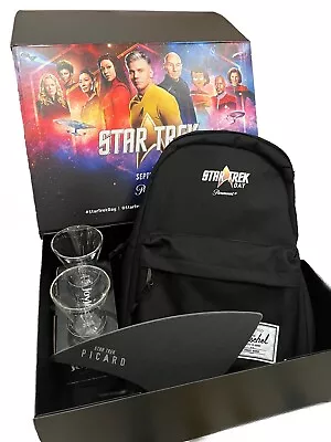Buy Paramount+ Star Trek Merch W/ Backpack, Martini Glasses, & Cutting Board • 72.05£