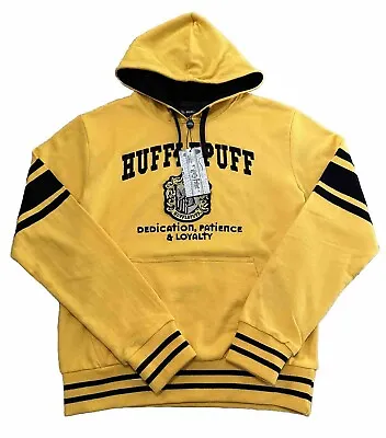 Buy Harry Potter Hufflepuff Sweatshirt Hoodie Authentic Yellow Slytherin Size S • 39.15£