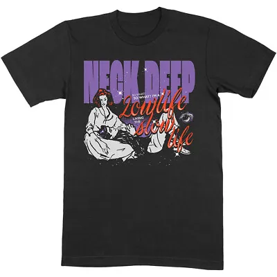 Buy Neck Deep Lowlife Couple Black T-Shirt OFFICIAL • 16.39£