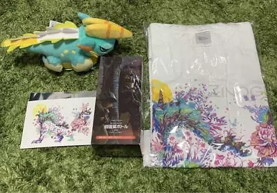 Buy Monster Hunter 20Th Hiroki Takeda T-Shirt Zinogre And Other 4-Piece Set • 176.22£