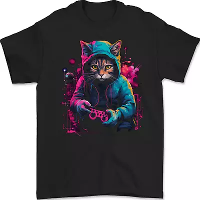 Buy Gaming Cat Cool Gamer Video Games Mens Gildan Cotton T-Shirt • 7.99£