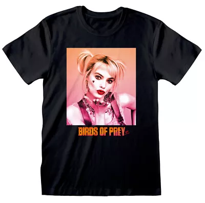 Buy Official DC Birds Of Prey HARLEY QUINN Gradient Unisex T-Shirt Tee NEW& IN STOCK • 11.45£