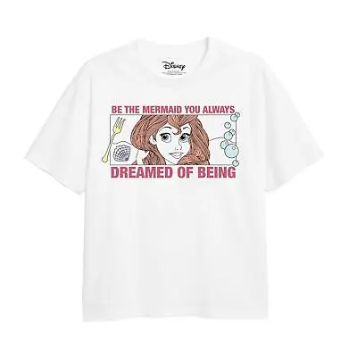 Buy Disney Girls T-shirt Little Mermaid Dreaming Top Tee 7-13 Years Official • 9.99£
