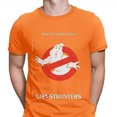 Buy Halloween T-Shirt Ghostbusters Movie Poster Scary Spooky Mens T Shirts Top #HD6 • 9.99£