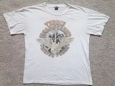 Buy YNGWIE MALMSTEEN Rising Force Odyssey Vintage 1988 Tour T Shirt L LP Metal Dio • 150£