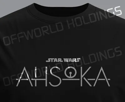 Buy STAR WARS AHSOKA T Shirt Tano Lucasfilm ILM Clone Wars Rebels Jedi Sabine Huyang • 28.34£