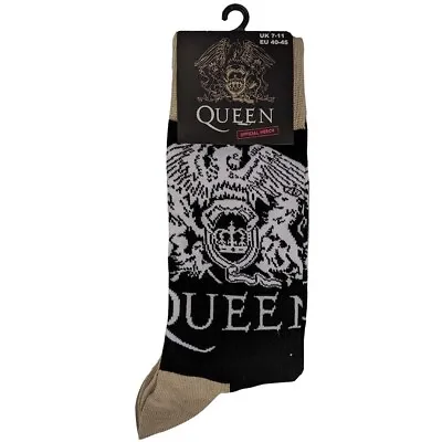 Buy Queen Ankle Socks (UK 7-11) Crest And Logo Official Licensed Merch Fan Gift Idea • 7.95£
