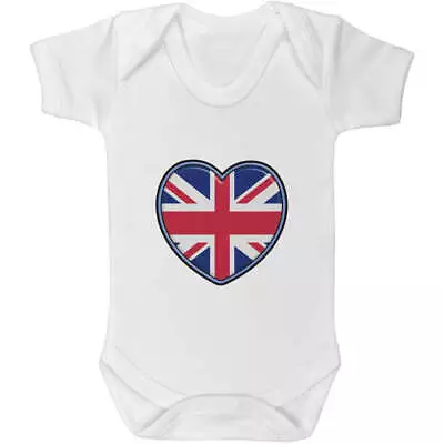 Buy 'United Kingdom Heart' Baby Grows / Bodysuits (GR038522) • 7.99£