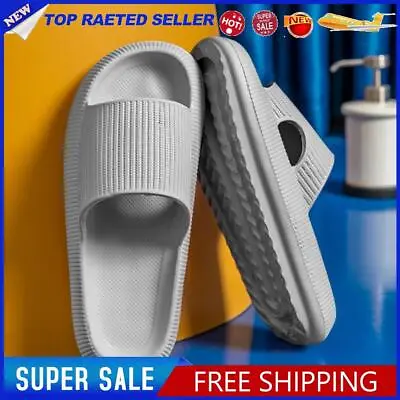Buy Cool Slippers Anti-Slip Men Women Slippers Elastic For Home Bathroom For Walking • 8.64£