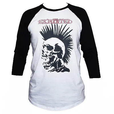 Buy The Exploited UK Subs Hardcore Punk Rock T Shirt 3/4 Sleeve Unisex S-XL • 21.15£