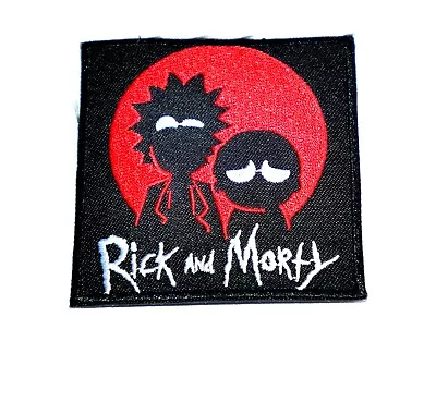 Buy Rick And Morty Animated Black Comedy Satire Iron On Patch • 4.99£